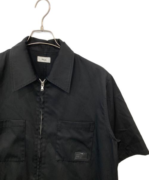 ALLEGE（アレッジ）ALLEGE (アレッジ) ジップアップシャツ ブラック サイズ:SIZE 4の古着・服飾アイテム