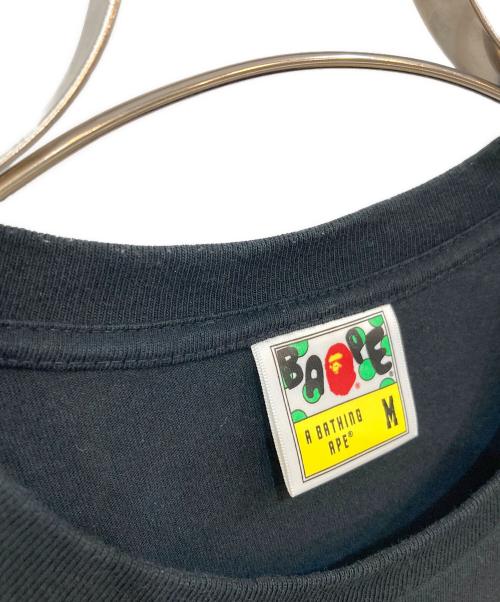 A BATHING APE（ア ベイシング エイプ）A BATHING APE (ア ベイシング エイプ) Neon Sign General Tee/ネオンサインジェネラルティー ブラック サイズ:SIZE Mの古着・服飾アイテム