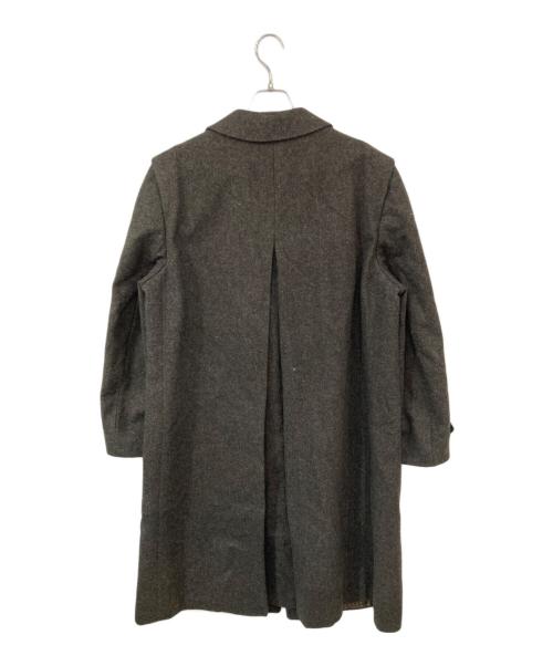 JULIUS LANG（ジュリアス・ラング）JULIUS LANG (ジュリアス・ラング) ウールステンカラーコート ブラウン サイズ:不明の古着・服飾アイテム