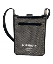 BURBERRY（バーバリー）の古着「ミニホスペリークロスバッグ」｜グレー