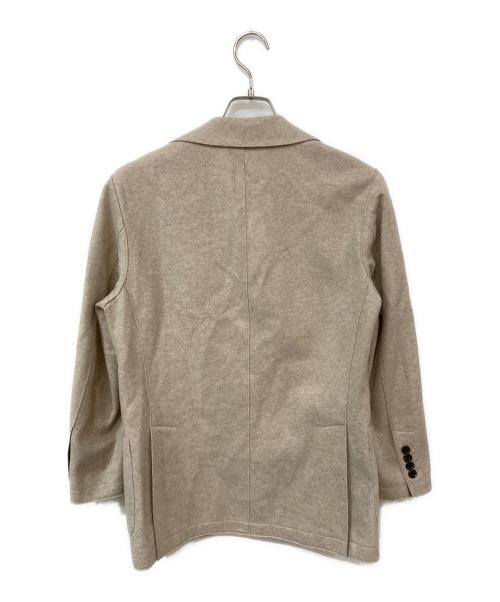 eleventy（イレブンティ）eleventy (イレブンティ) ウール混テーラードジャケット ベージュ サイズ:SIZE 48の古着・服飾アイテム