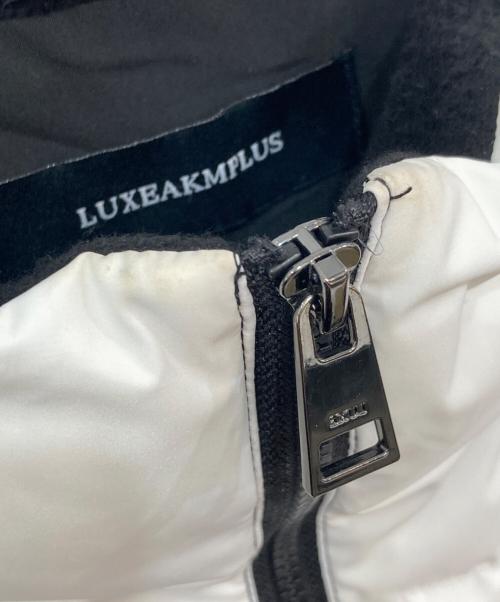 LUXEAKMPLUS（リュクスエイケイエムプラス）LUXEAKMPLUS (リュクスエイケイエムプラス) 中綿ベスト ブラック サイズ:SIZE 46の古着・服飾アイテム