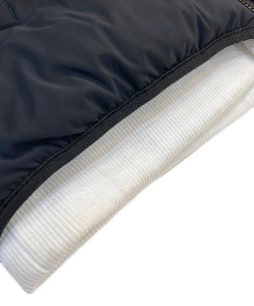 LUXEAKMPLUS（リュクスエイケイエムプラス）LUXEAKMPLUS (リュクスエイケイエムプラス) 中綿ベスト ブラック サイズ:SIZE 46の古着・服飾アイテム