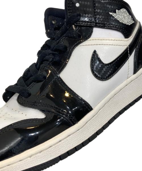 NIKE（ナイキ）NIKE (ナイキ) GS Air Jordan 1 Mid SE/GSエアジョーダン1ミッドSE ブラック サイズ:SIZE 24cmの古着・服飾アイテム