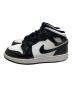 NIKE (ナイキ) GS Air Jordan 1 Mid SE/GSエアジョーダン1ミッドSE ブラック サイズ:SIZE 24cm：6000円