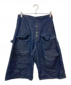 NEMETHネメス）の古着「サルエルデニムパンツ」｜インディゴ