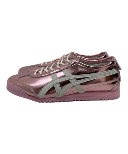 Onitsuka Tiger（オニツカタイガー）Onitsuka Tiger (オニツカタイガー) MEXICO 66 SD ローカットスニーカー ピンク サイズ:SIZE 23.5cmの古着・服飾アイテム