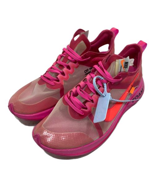 NIKE（ナイキ）NIKE (ナイキ) OFFWHITE (オフホワイト) Zoom Fly Pink/ズームフライピンク ピンク サイズ:SIZE 30cmの古着・服飾アイテム