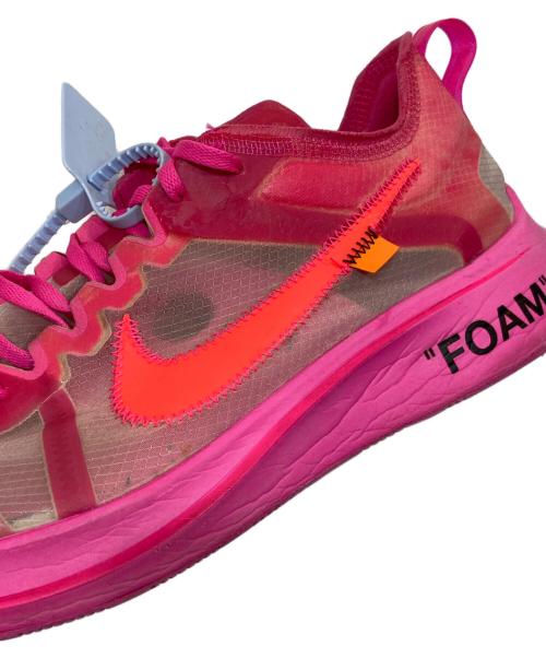 NIKE（ナイキ）NIKE (ナイキ) OFFWHITE (オフホワイト) Zoom Fly Pink/ズームフライピンク ピンク サイズ:SIZE 30cmの古着・服飾アイテム