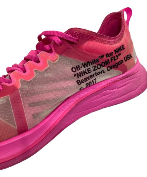 NIKE（ナイキ）NIKE (ナイキ) OFFWHITE (オフホワイト) Zoom Fly Pink/ズームフライピンク ピンク サイズ:SIZE 30cmの古着・服飾アイテム