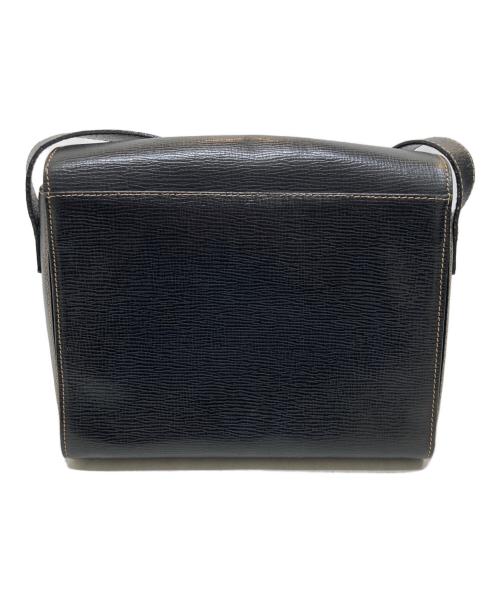 CELINE（セリーヌ）CELINE (セリーヌ) サークルロゴショルダーバッグ ブラックの古着・服飾アイテム