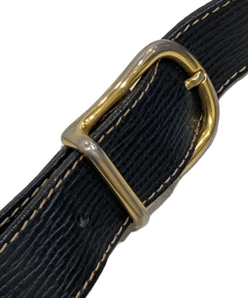 CELINE（セリーヌ）CELINE (セリーヌ) サークルロゴショルダーバッグ ブラックの古着・服飾アイテム