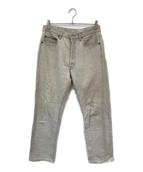 LEVI'S（リーバイス）LEVI'S (リーバイス) 先染め501デニムパンツ グレー サイズ:34の古着・服飾アイテム