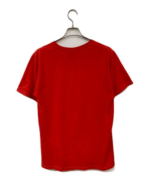 stussy（ステューシー）stussy (ステューシー) プリントTシャツ レッド サイズ:Mの古着・服飾アイテム