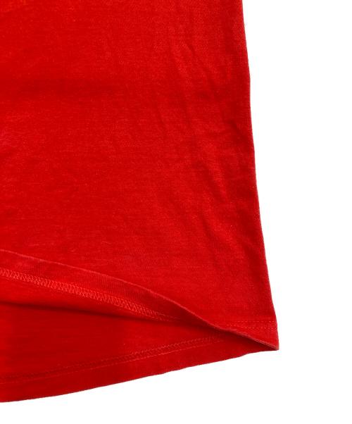 stussy（ステューシー）stussy (ステューシー) プリントTシャツ レッド サイズ:Mの古着・服飾アイテム