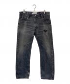 LEVI'Sリーバイス）の古着「505デニムパンツ」｜ブラック