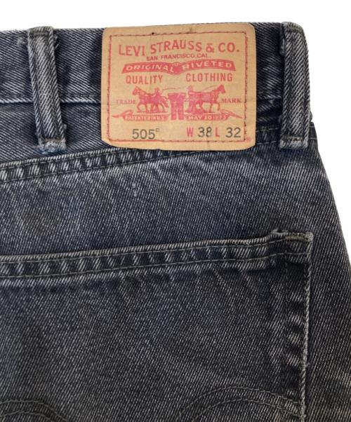 LEVI'S（リーバイス）LEVI'S (リーバイス) 505デニムパンツ ブラック サイズ:SIZE W38×L32の古着・服飾アイテム
