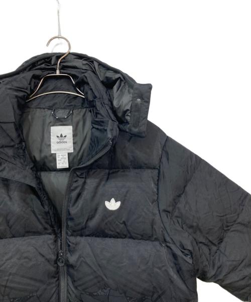 adidas（アディダス）adidas (アディダス) ダウンジャケット ブラック サイズ:XLの古着・服飾アイテム