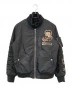 harakiriハラキリ）の古着「ジップジャケット」｜ブラック