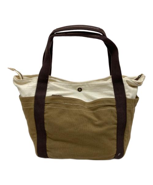帆布工房（ハンプコウボウ）帆布工房 (ハンプコウボウ) トートバッグ ブラウンの古着・服飾アイテム