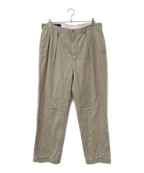 POLO RALPH LAUREN（ポロ・ラルフローレン）POLO RALPH LAUREN (ポロ・ラルフローレン) チノパン ベージュ サイズ:SIZE 36/32の古着・服飾アイテム