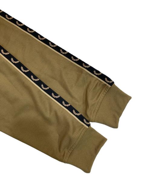 FRED PERRY（フレッドペリー）FRED PERRY (フレッドペリー) Contrast Tape Track Jacket ブラウン サイズ:Ｌの古着・服飾アイテム