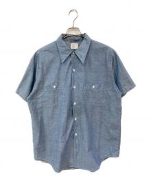 big mac×J.C.PENNY（ビッグマック×ジェーシーペニー）の古着「シャンブレー半袖シャツ」｜ブルー