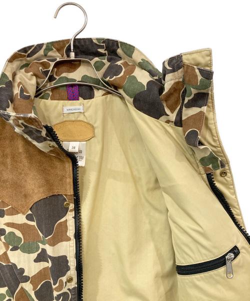 RockyMountainFeatherBed（ロッキーマウンテンフェザーベッド）RockyMountainFeatherBed (ロッキーマウンテンフェザーベッド) WAREHOUSE (ウエアハウス) マウンテンパーカー オリーブ サイズ:SIZE 38の古着・服飾アイテム