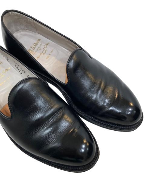 Alden（オールデン）Alden (オールデン) International Gallery (インターナショナルギャラリー) ブラックカーフ スリッポン ブラック サイズ:SIZE 6 1/2 Dの古着・服飾アイテム