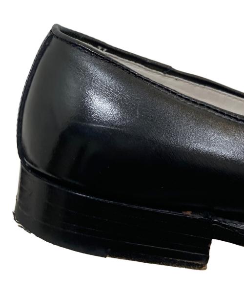 Alden（オールデン）Alden (オールデン) International Gallery (インターナショナルギャラリー) ブラックカーフ スリッポン ブラック サイズ:SIZE 6 1/2 Dの古着・服飾アイテム