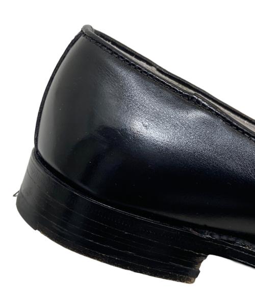 Alden（オールデン）Alden (オールデン) International Gallery (インターナショナルギャラリー) ブラックカーフ スリッポン ブラック サイズ:SIZE 6 1/2 Dの古着・服飾アイテム