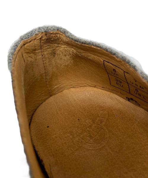 Dr.Martens（ドクターマーチン）Dr.Martens (ドクターマーチン) 3ホールシューズ グレー サイズ:UK6の古着・服飾アイテム