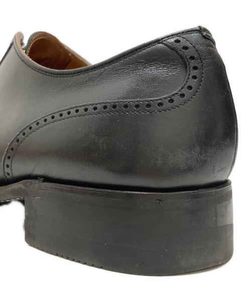 SCOTCH GRAIN（スコッチグレイン）SCOTCH GRAIN (スコッチグレイン) レザーシューズ ブラック サイズ:26　1/2の古着・服飾アイテム