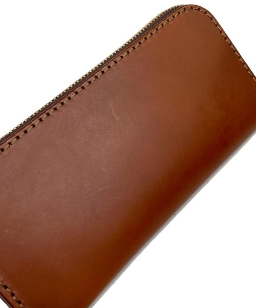 Herz（ヘルツ）Herz (ヘルツ) 長財布 ブラウンの古着・服飾アイテム