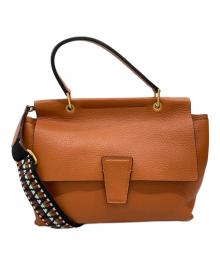 GIANNI CHIARINI（ジャンニ キアリーニ）の古着「2WAYバッグ」｜ブラウン