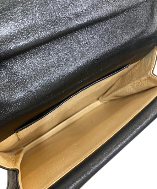 MCM（エムシーエム）MCM (エムシーエム) 総柄ショルダーバッグ ブラックの古着・服飾アイテム