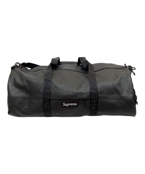 SUPREME（シュプリーム）SUPREME (シュプリーム) Leather Large Duffle Bag/レザーラージダッフルバッグ ブラックの古着・服飾アイテム
