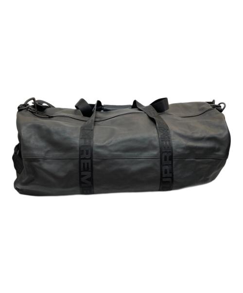 SUPREME（シュプリーム）SUPREME (シュプリーム) Leather Large Duffle Bag/レザーラージダッフルバッグ ブラックの古着・服飾アイテム