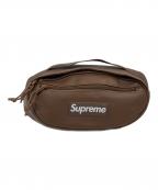 SUPREMEシュプリーム）の古着「Leather Waist Bag/レザーウエストバッグ」｜ブラウン