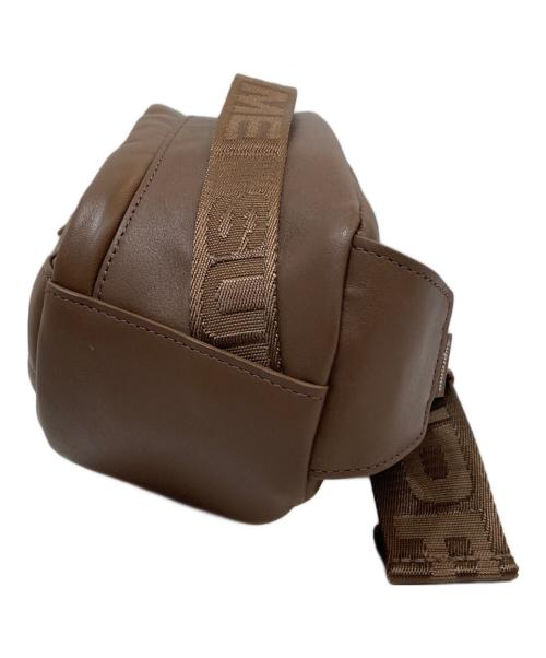 SUPREME（シュプリーム）SUPREME (シュプリーム) Leather Waist Bag/レザーウエストバッグ ブラウンの古着・服飾アイテム