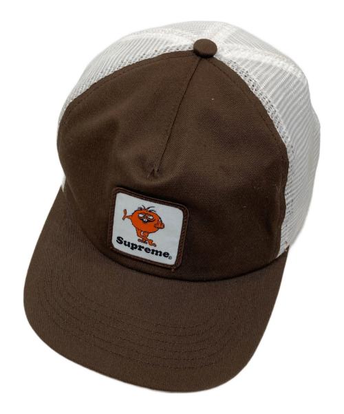 SUPREME（シュプリーム）Supreme (シュプリーム) Camacho Mesh Back 5-Panel ブラウンの古着・服飾アイテム