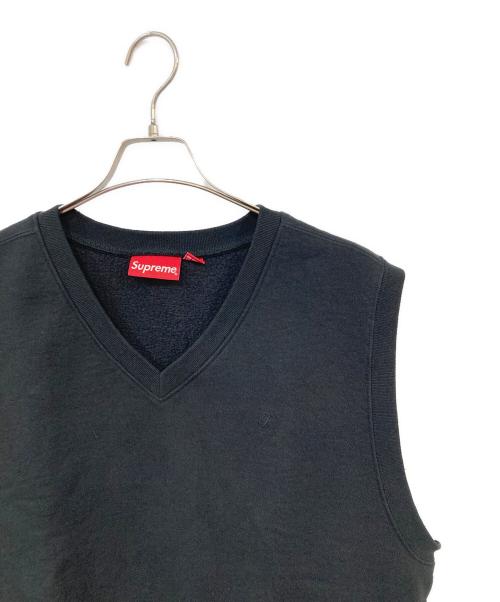 SUPREME（シュプリーム）SUPREME (シュプリーム) Sweatshirt Vest/スウェットシャツベスト ブラック サイズ:SIZE Mの古着・服飾アイテム