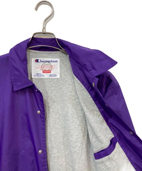 SUPREME（シュプリーム）SUPREME (シュプリーム) Champion (チャンピオン) Coaches Jacket/コーチズジャケット ラベンダー サイズ:SIZE Sの古着・服飾アイテム