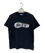 BoTT×CLARKS ORIGINALSボット×クラークス オリジナルズ）の古着「FOOTPRINT TEE/フットプリントティー」｜ブラック