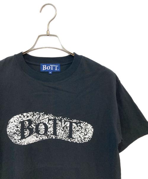 BoTT（ボット）BoTT (ボット) CLARKS ORIGINALS (クラークス オリジナルズ) FOOTPRINT TEE/フットプリントティー ブラック サイズ:SIZE Mの古着・服飾アイテム