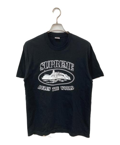 SUPREME（シュプリーム）SUPREME (シュプリーム) Corteiz Rules The World Tee/コーテイズルールズ ザ ワールドティー ブラック サイズ:SIZE Mの古着・服飾アイテム