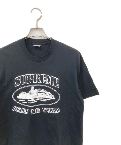 SUPREME（シュプリーム）SUPREME (シュプリーム) Corteiz Rules The World Tee/コーテイズルールズ ザ ワールドティー ブラック サイズ:SIZE Mの古着・服飾アイテム