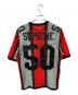 SUPREME (シュプリーム) CROCHET FOOTBALL JERSEY/クロッシェフットボールジャージ レッド サイズ:SIZE M：22000円