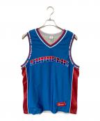 SUPREMEシュプリーム）の古着「Reversible Basketball Jersey/リバーシブルバスケットボールジャージ」｜ブルー