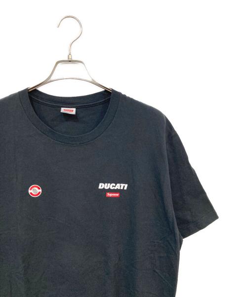 SUPREME（シュプリーム）SUPREME (シュプリーム) Ducati Logos Tee/ドゥカティロゴズティー ブラック サイズ:SIZE Lの古着・服飾アイテム
